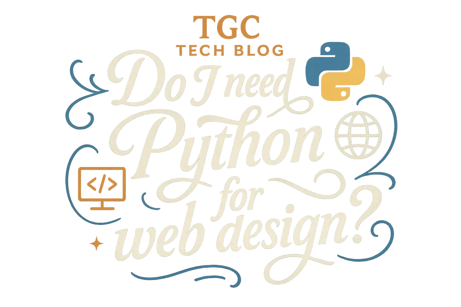 Do I need Python for web design?